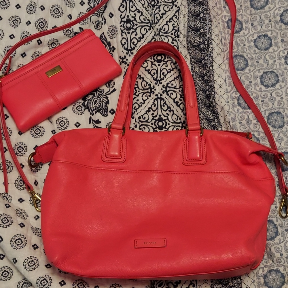 Julia Satchel And Matching Wallet - image 1